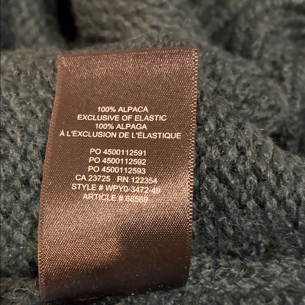 Babaton/Aritzia Dark Green Turtleneck Sweater Size XXS - Picture 4 of 6